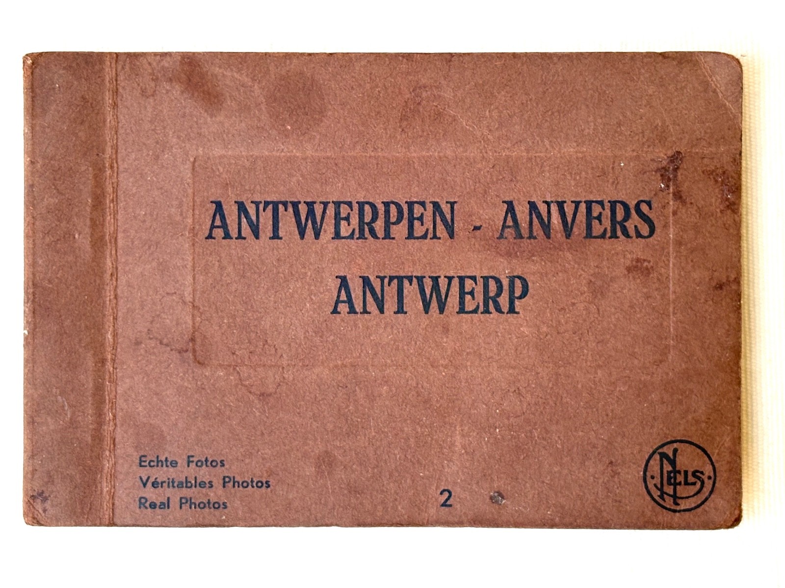 Vintage Small Photograph Souvenir Booklet from Antwerp Belgium
