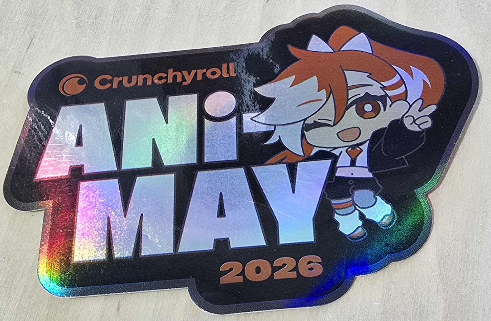 Crunchyroll ANTiMAY 2026 Sticker Crunchyroll ANTiMAY 2026 Sticker
