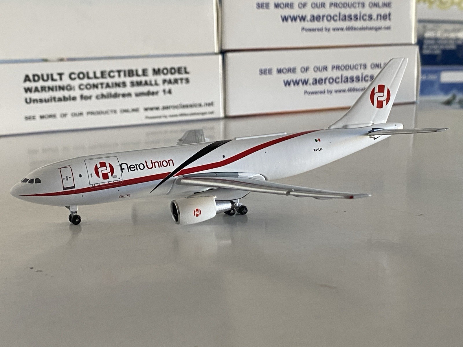 Aeroclassics AeroUnion Airbus A300B4F 1:400 XA-LRL AC411082