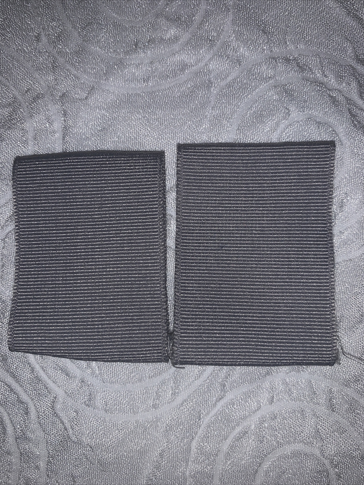Silver Gray Boy Scout Council National Shoulder Loops Epaulets