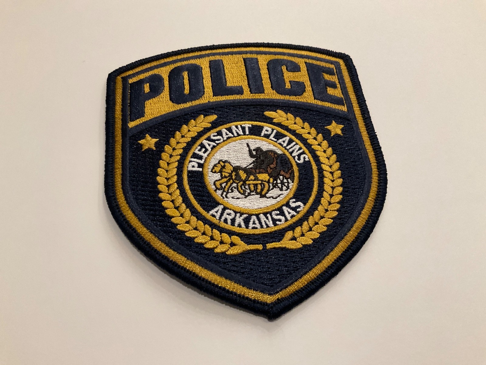Pleasant Plains Police State Arkansas AR Neat