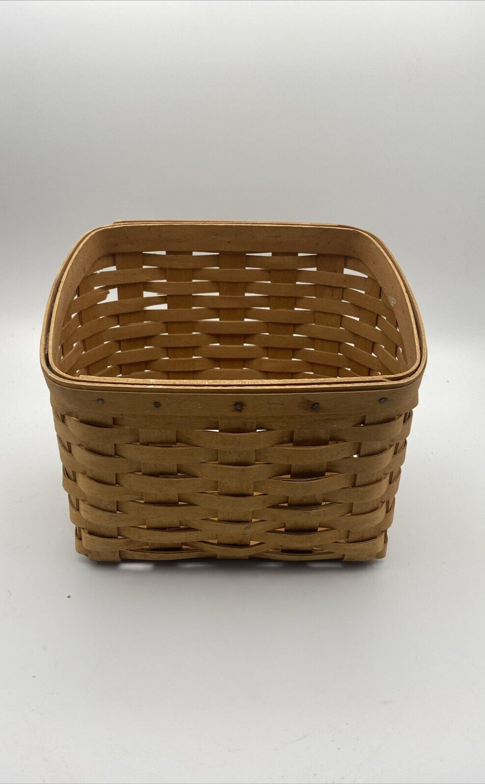 Vintage 2005 Longaberger Basket 7” Slanted