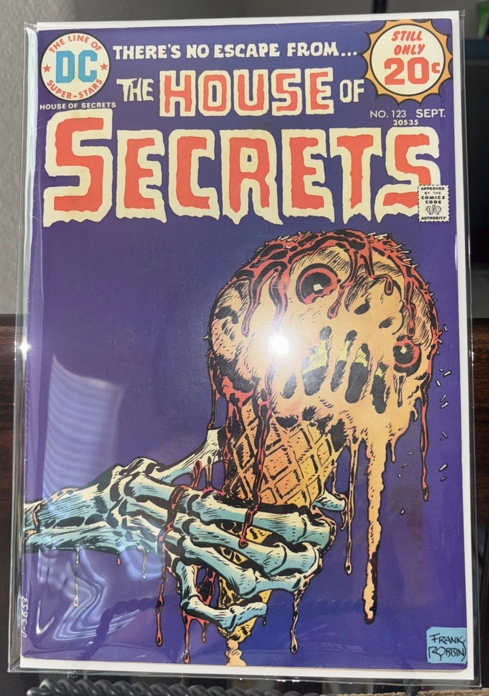 House Of Secrets #123 DC Comics 1974 Frank Robbins Classic Cover