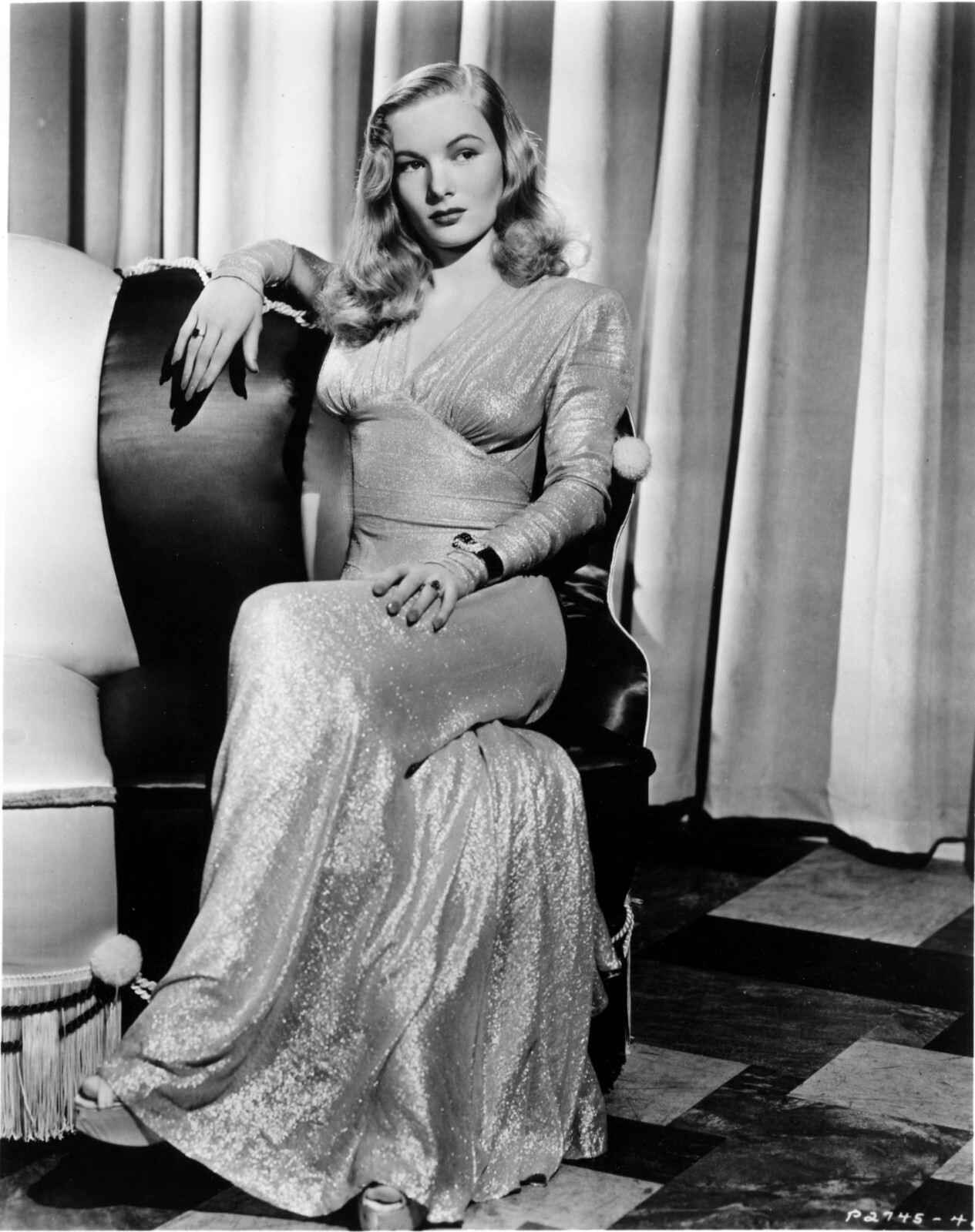 Actress Veronica Lake Classic Publicity Picture Poster Photo 5x7