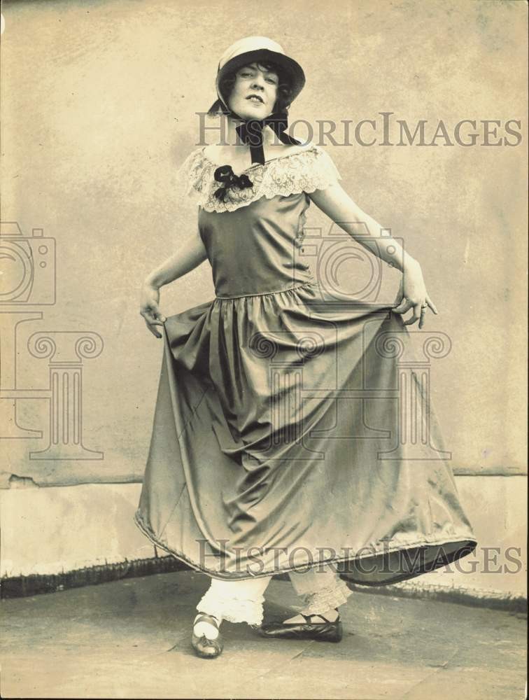 1924 Press Photo Virginia Hume to dance at Women\'s Universal Alliance benefit