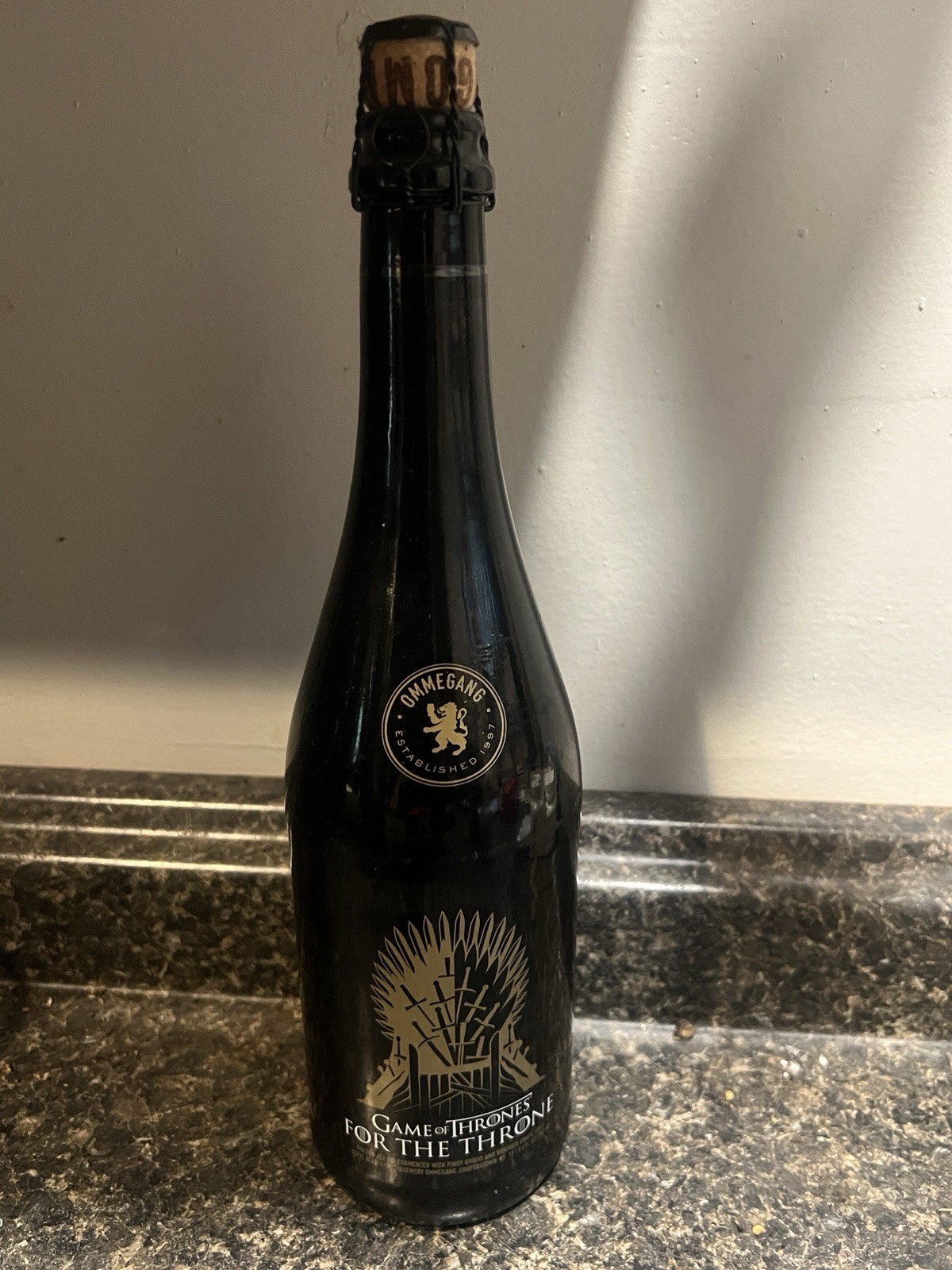 ommegang game of thrones For The Throne Beer Bottle Sealed