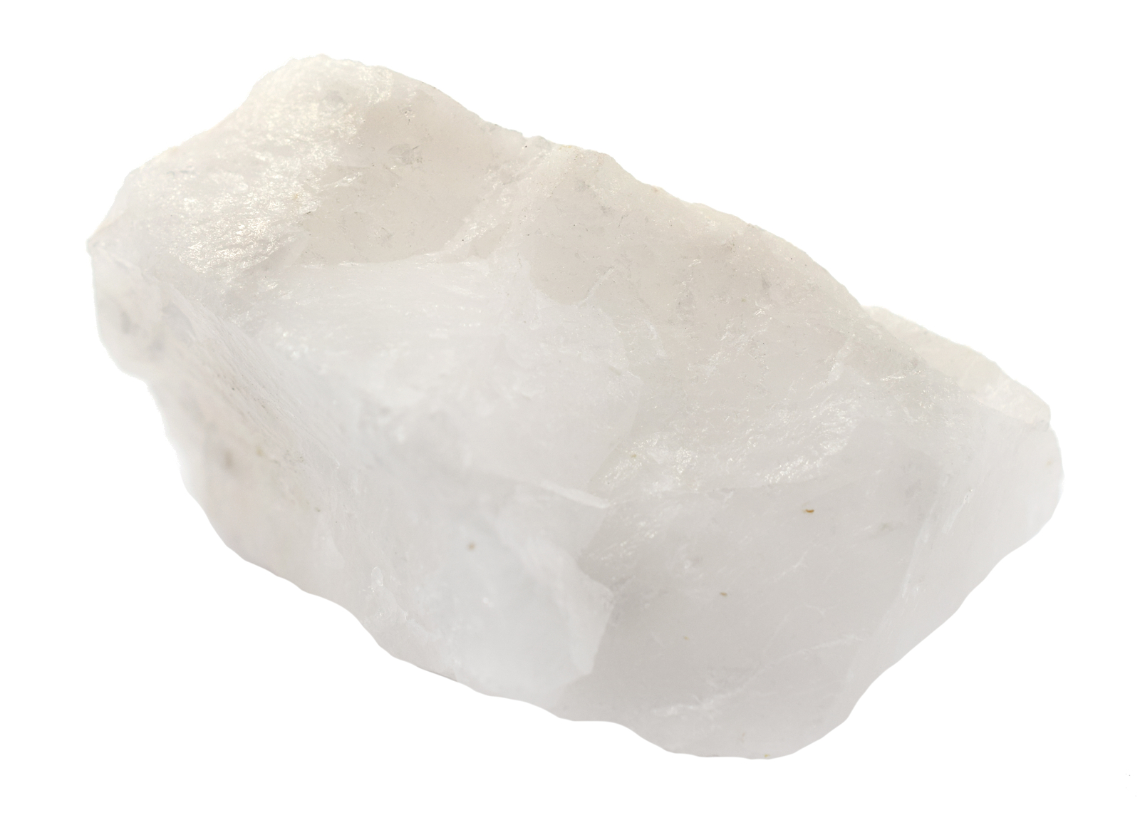 Raw Milky Quartz Mineral Specimen, 1\