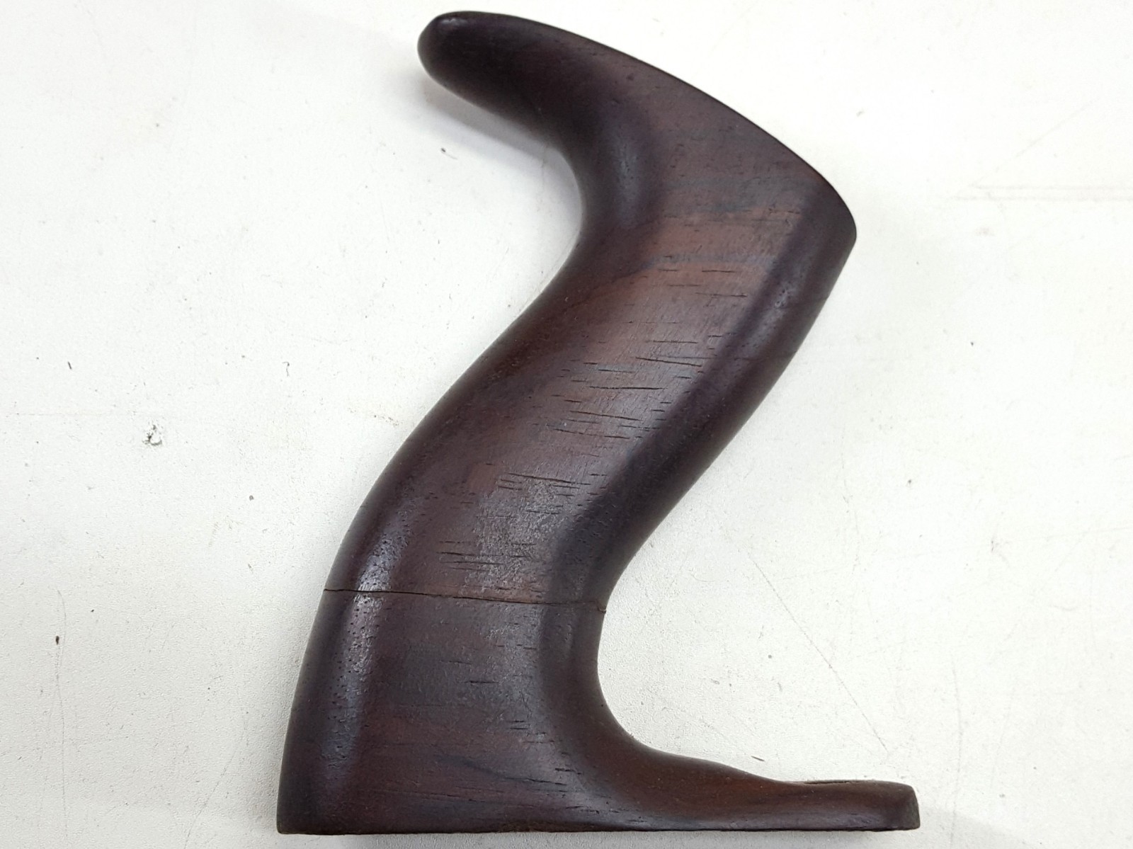 6479 Stanley Bailey No. 5-8; Rosewood Tote, Repaired, SOLID, No Hardware