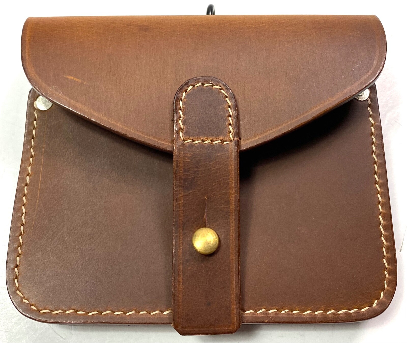 WWI FRENCH M1905/15 LEBEL RIFLE LEATHER AMMO POUCH-BROWN