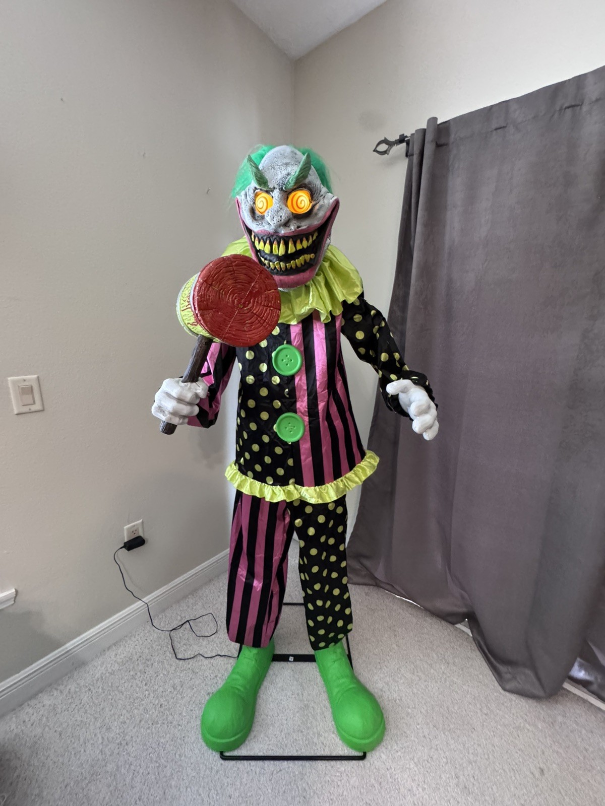 Wacky Mole Clown (2021) SPIRIT HALLOWEEN  Animatronic Great Working Condition
