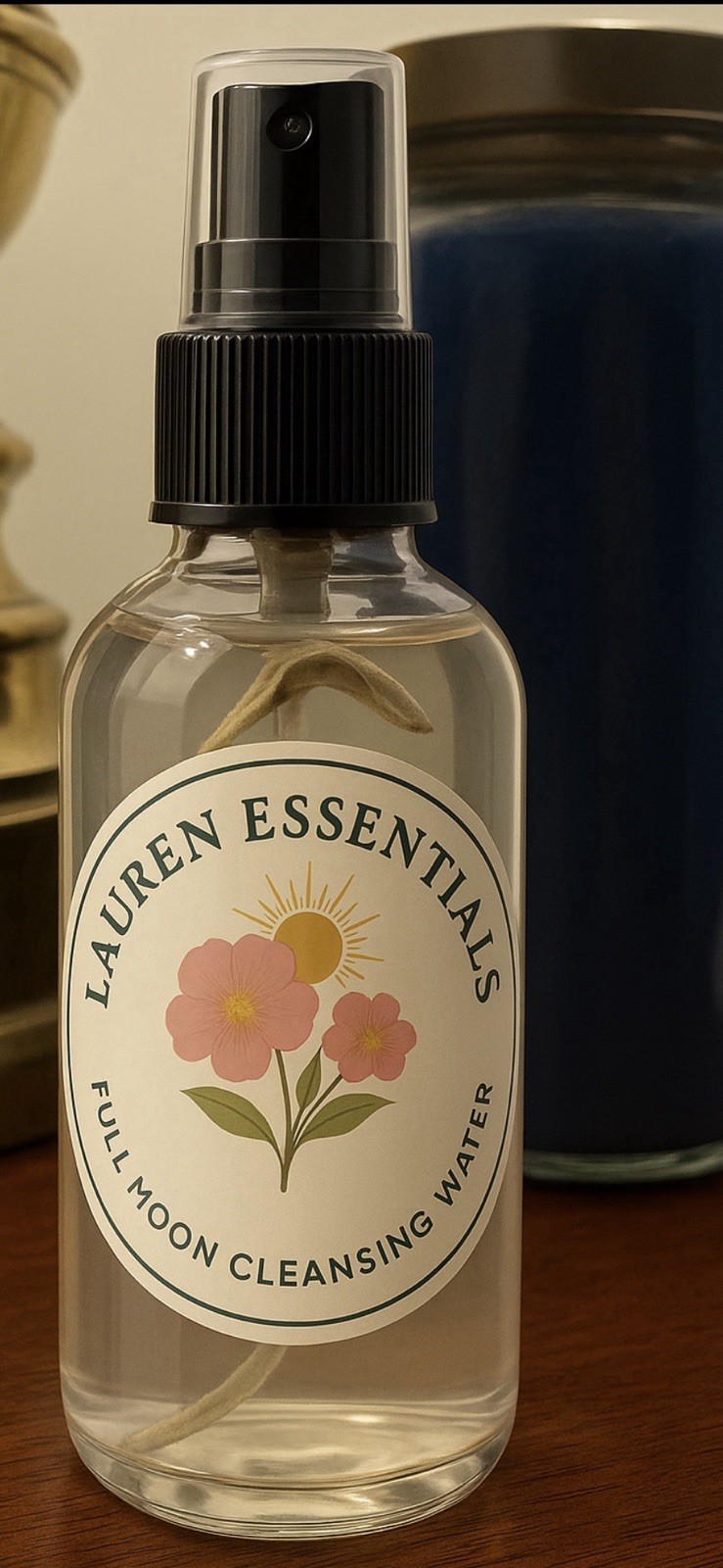   Cleansing spray with Sage and rose