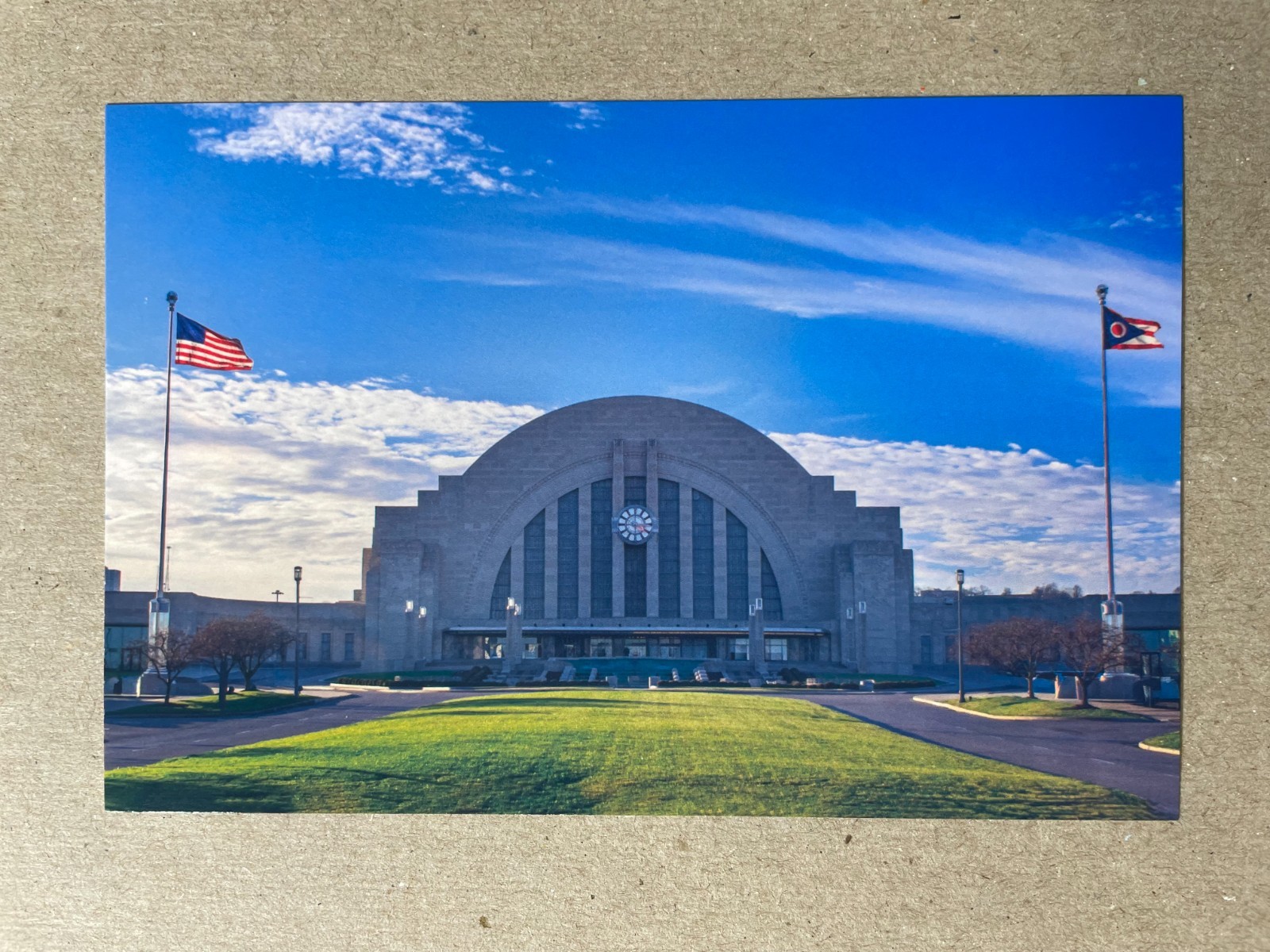 New postcard 4x6 Cincinnati Union Terminal
