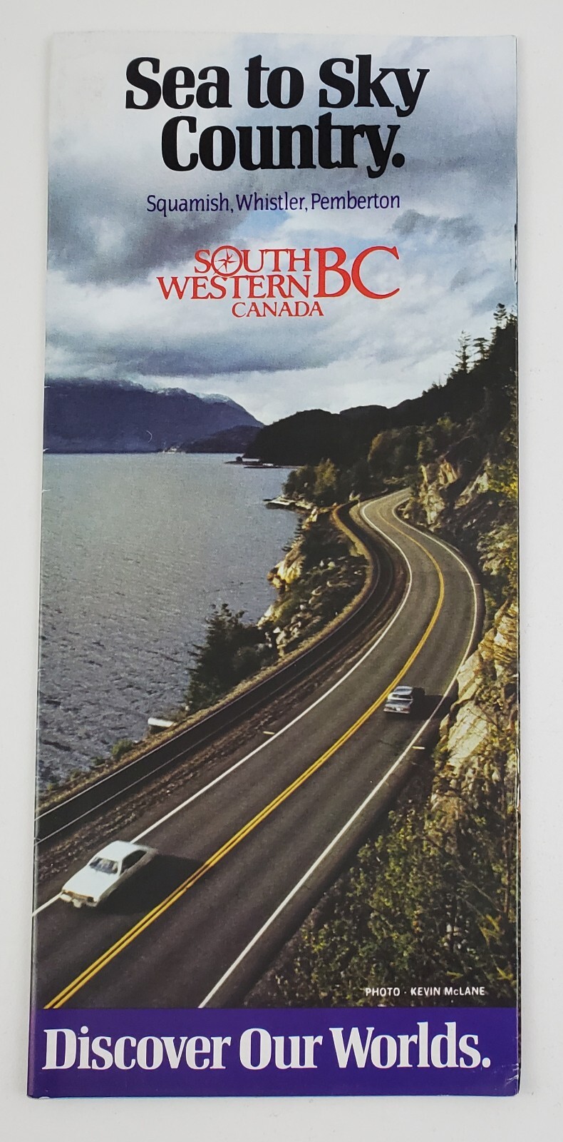 1980s Squamish Whistler Pemberton British Columbia BC Canada Vtg Travel Brochure