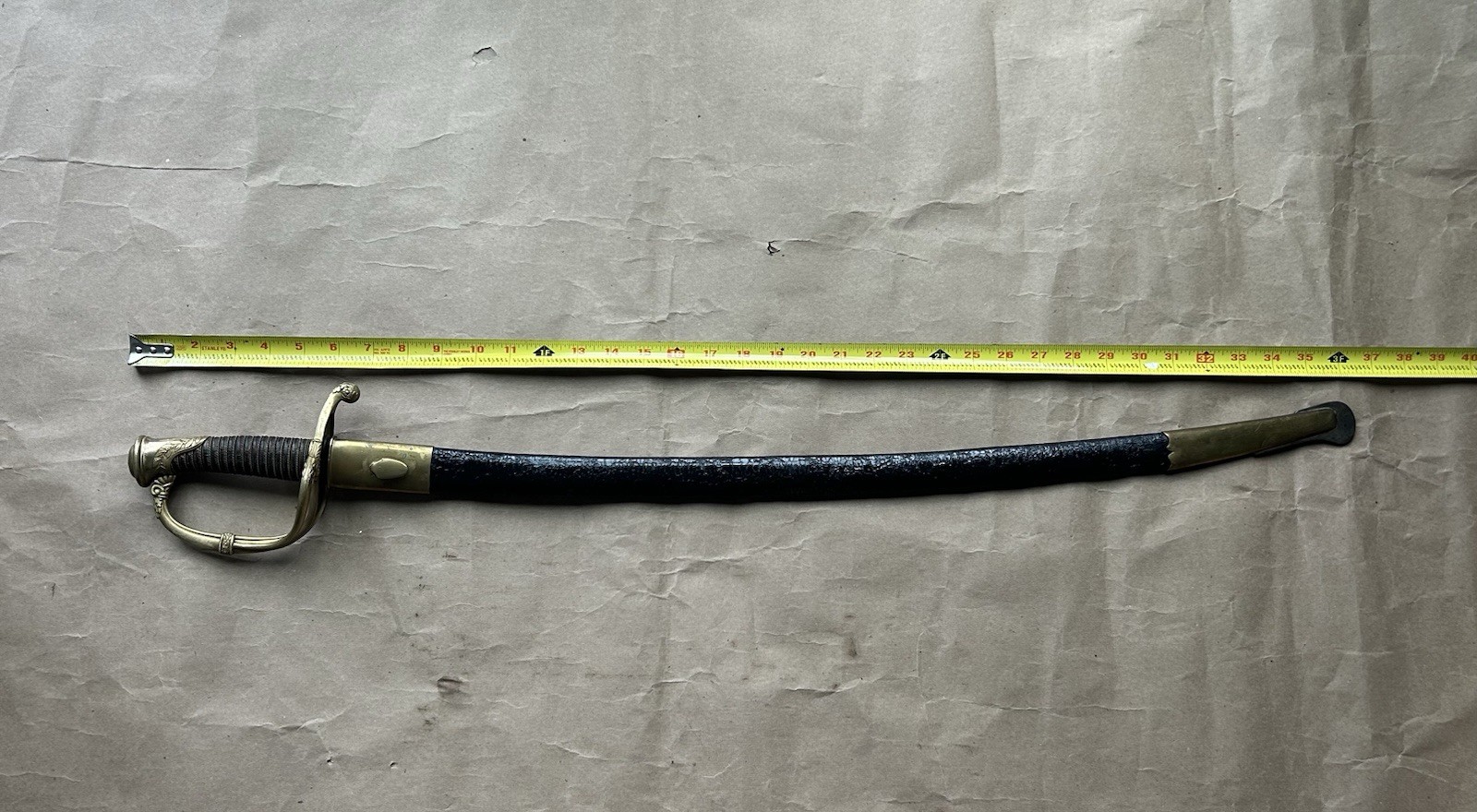 Antique 1831 French Infantry Officer Sword. Original Scabbard Antique 1831 French Infantry Officer Sword. Original Scabbard