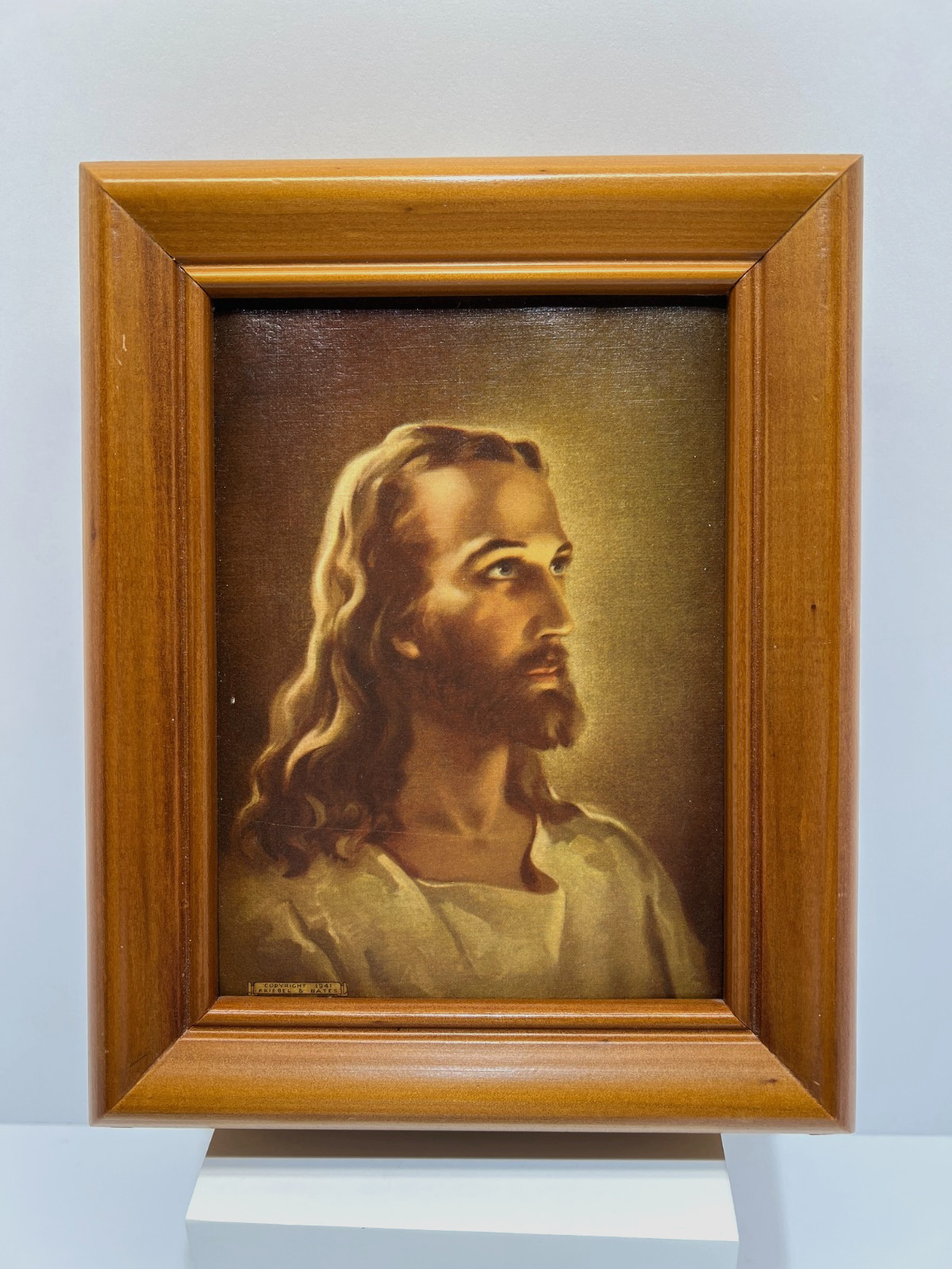 VTG 1964 Jesus Wall Hanging Sick Call Last Rites Home Alter Set Crucifix 9 VTG 1964 Jesus Wall Hanging Sick Call Last Rites Home Alter Set Crucifix 9