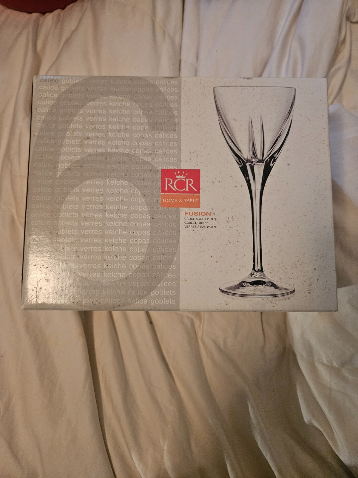 RCR Home & Table 6pcs of Fusion Goblets 8.5 oz RCR Home & Table 6pcs of Fusion Goblets 8.5 oz