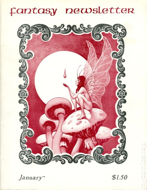 Fantasy Newsletter fanzine #20 FN 6.0 1980 Stock Image
