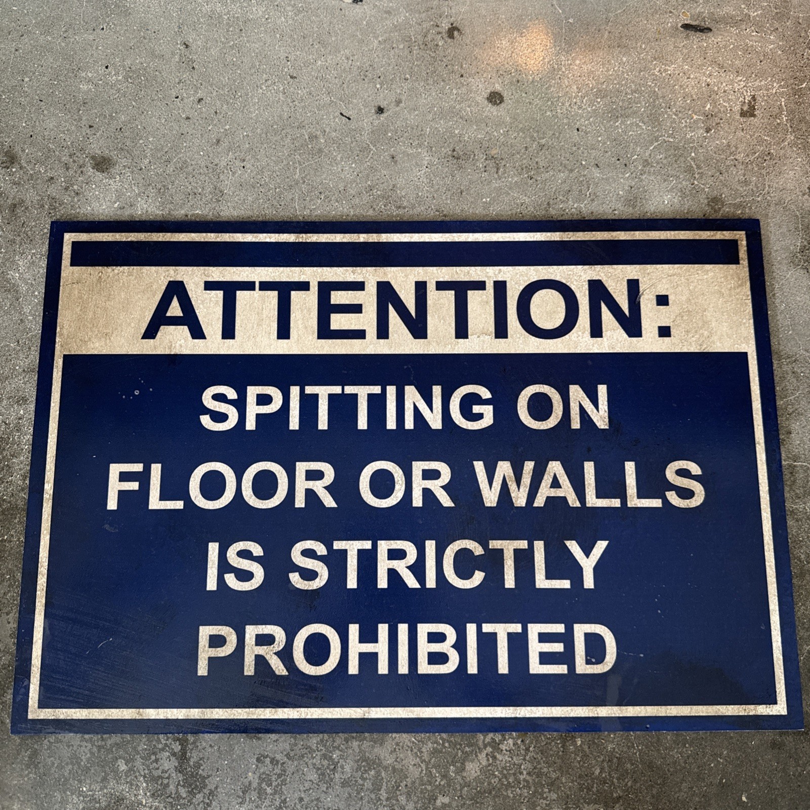 Vintage Prison Penitentiary, Jail Wall Sign