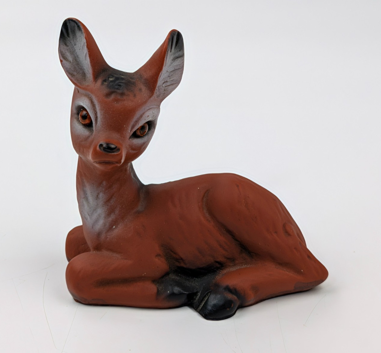 VTG West Germany Signed Rubber/Plastic Deer Fawn Figurine Toy 4 VTG West Germany Signed Rubber/Plastic Deer Fawn Figurine Toy 4
