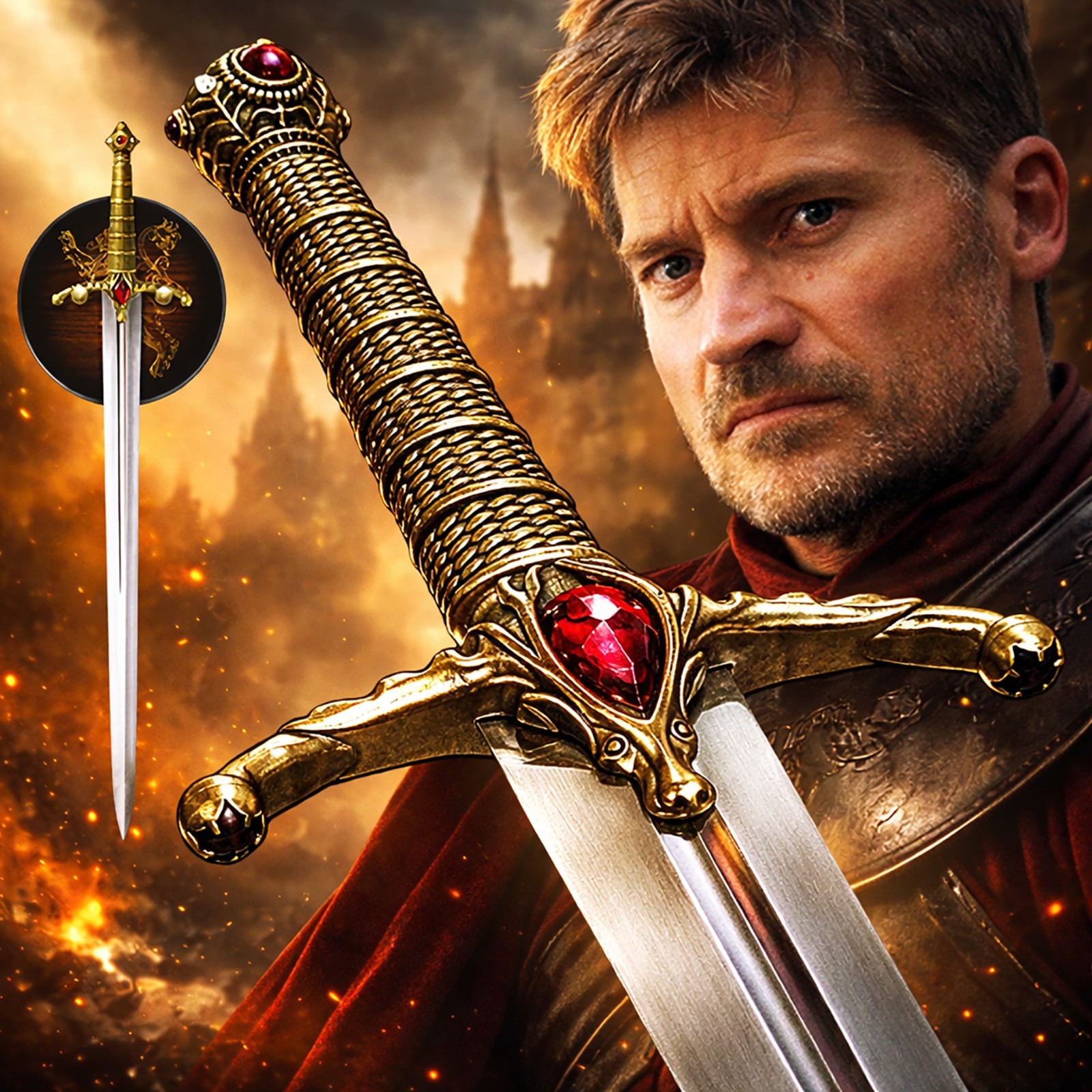 Handmade Two Handed Longsword Medieval Zweihander Fantasy Sword