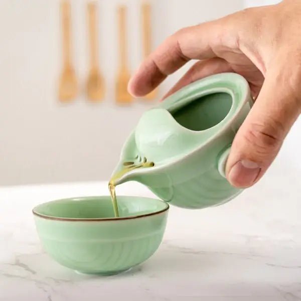 Koi Fish Kung Fu Tea Set