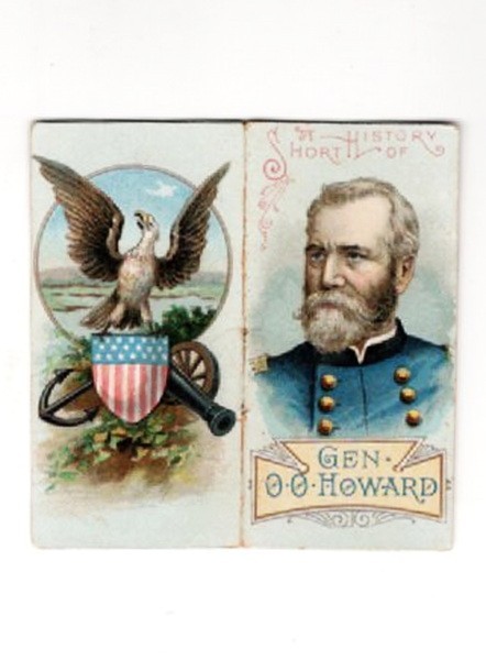 1889 N78 Dukes Histories of Generals, A Short History of Gen. O. O. Howard # 24