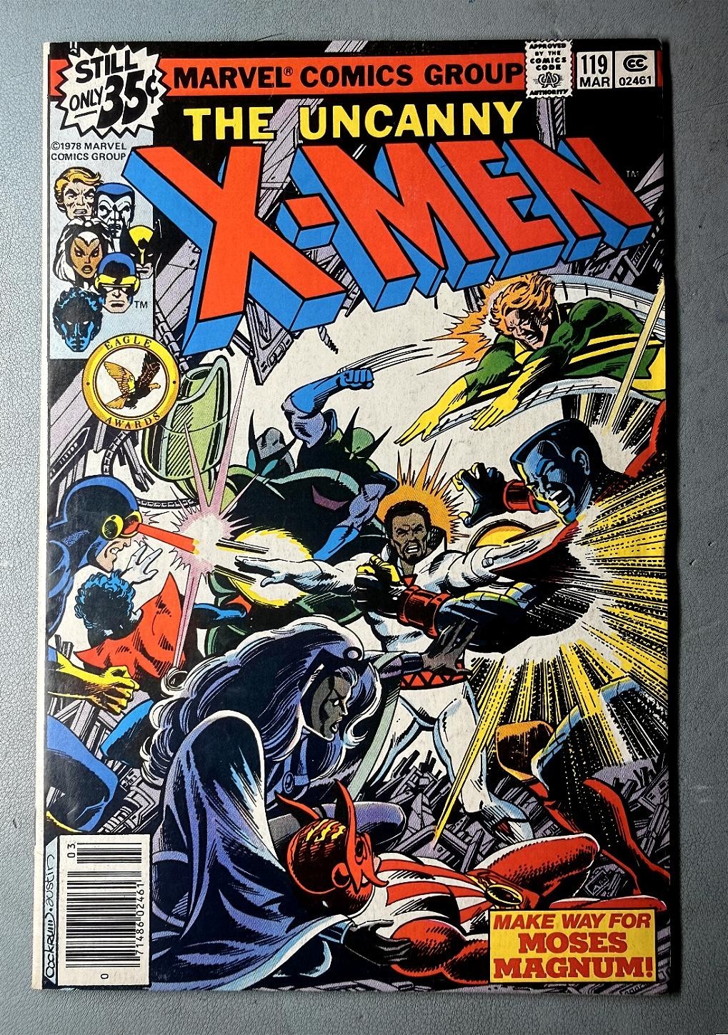UNCANNY X-MEN 119 (VF+ 8.5) CAMEO of PROTEUS /MOSES MAGNUM / 1979 BRONZE AGE * UNCANNY X-MEN 119 (VF+ 8.5) CAMEO of PROTEUS /MOSES MAGNUM / 1979 BRONZE AGE *