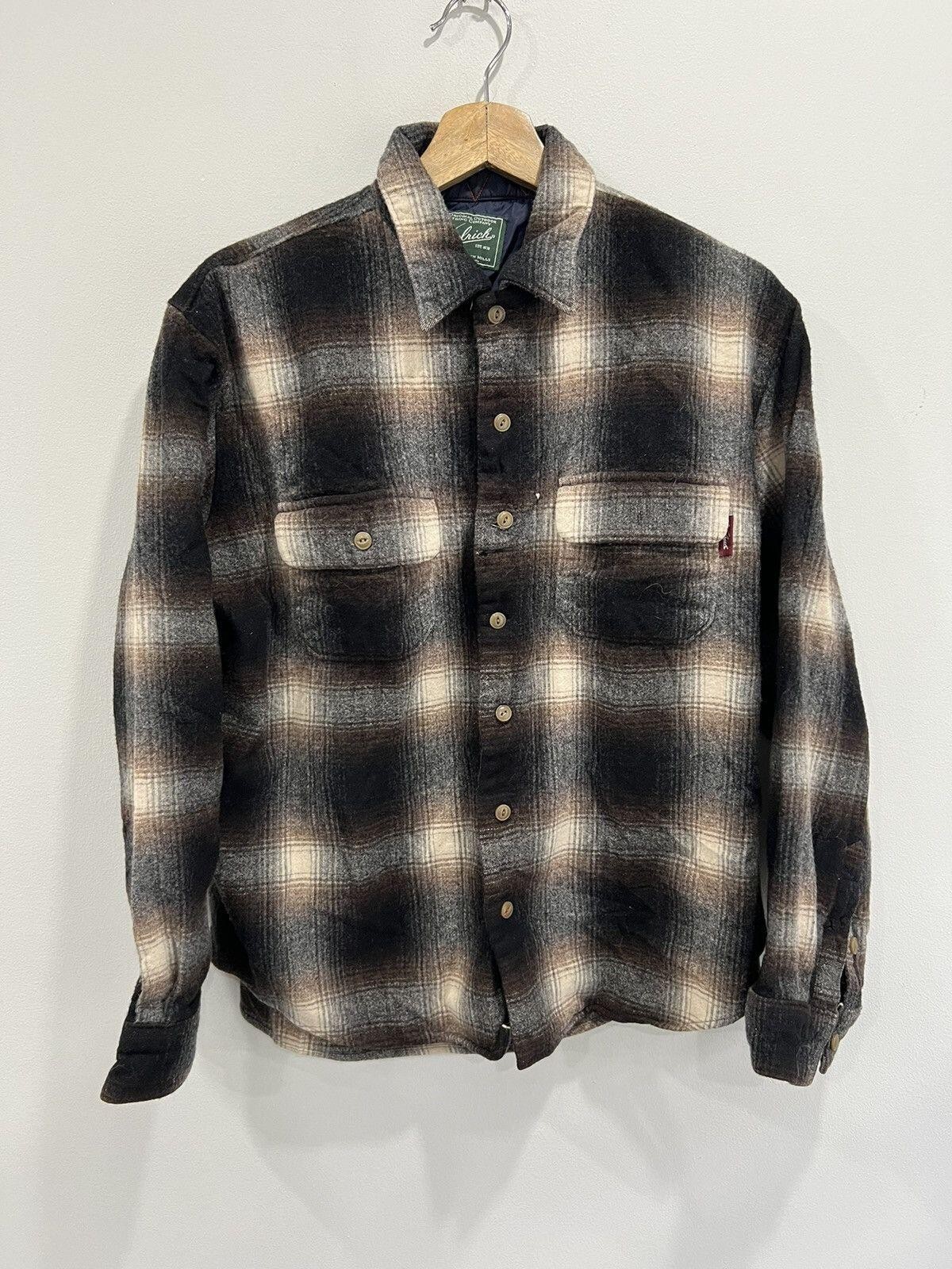 Vintag Woolrich Plaid Shirt Button Up flannel