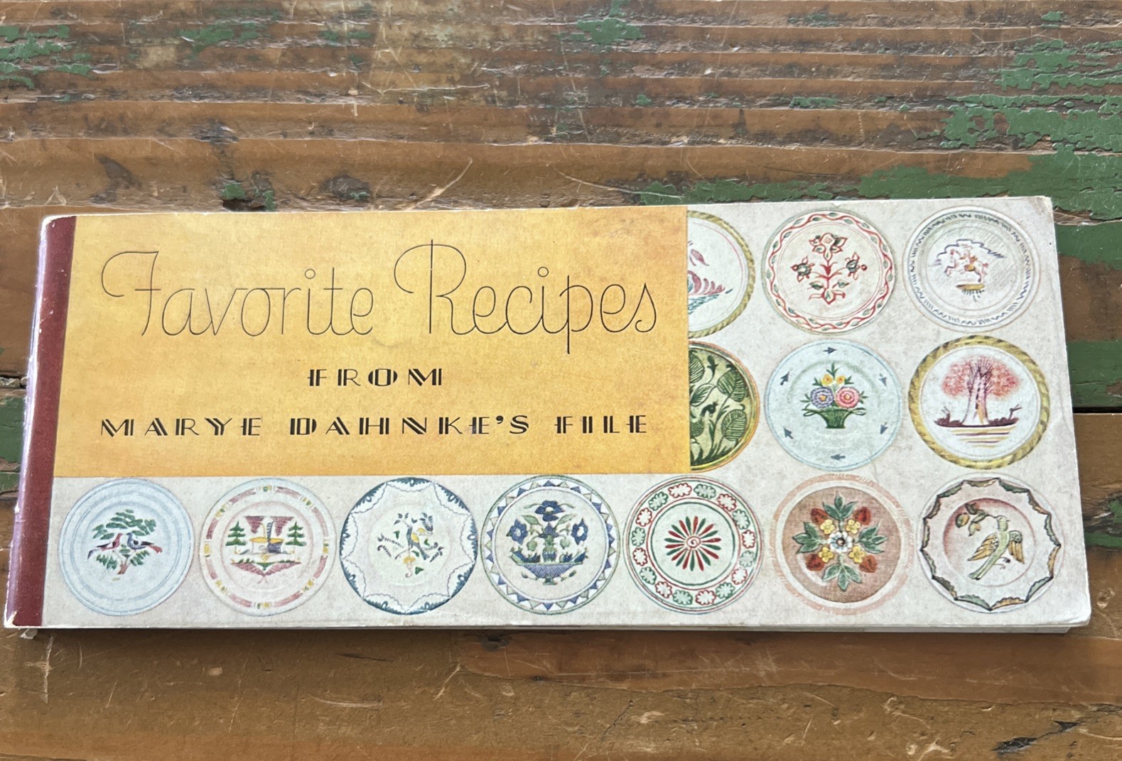 1938 Antique VTG Kraft Phenix Cheese Chicago Recipe cookbook Marye Dahnke File