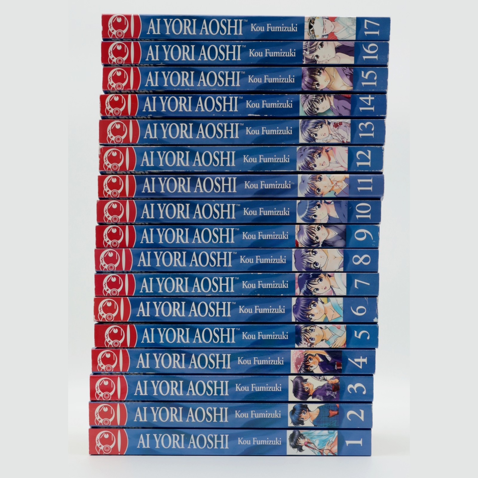 Ai Yori Aoshi Manga Complete Set Vol 1-17 Kou Fumizuki Tokyopop English