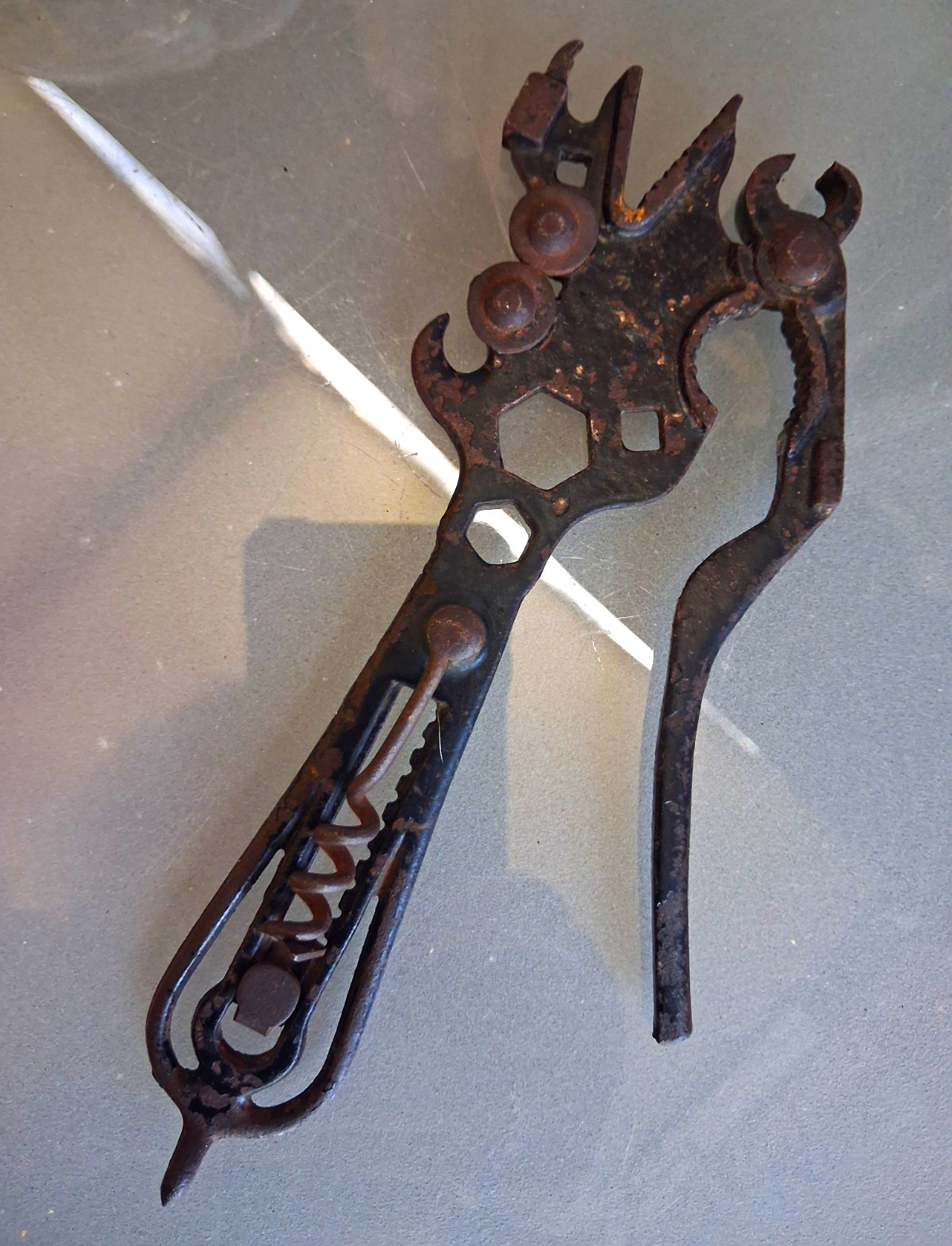 Vintage Erik Nylin 1909 Patent Combination Tool