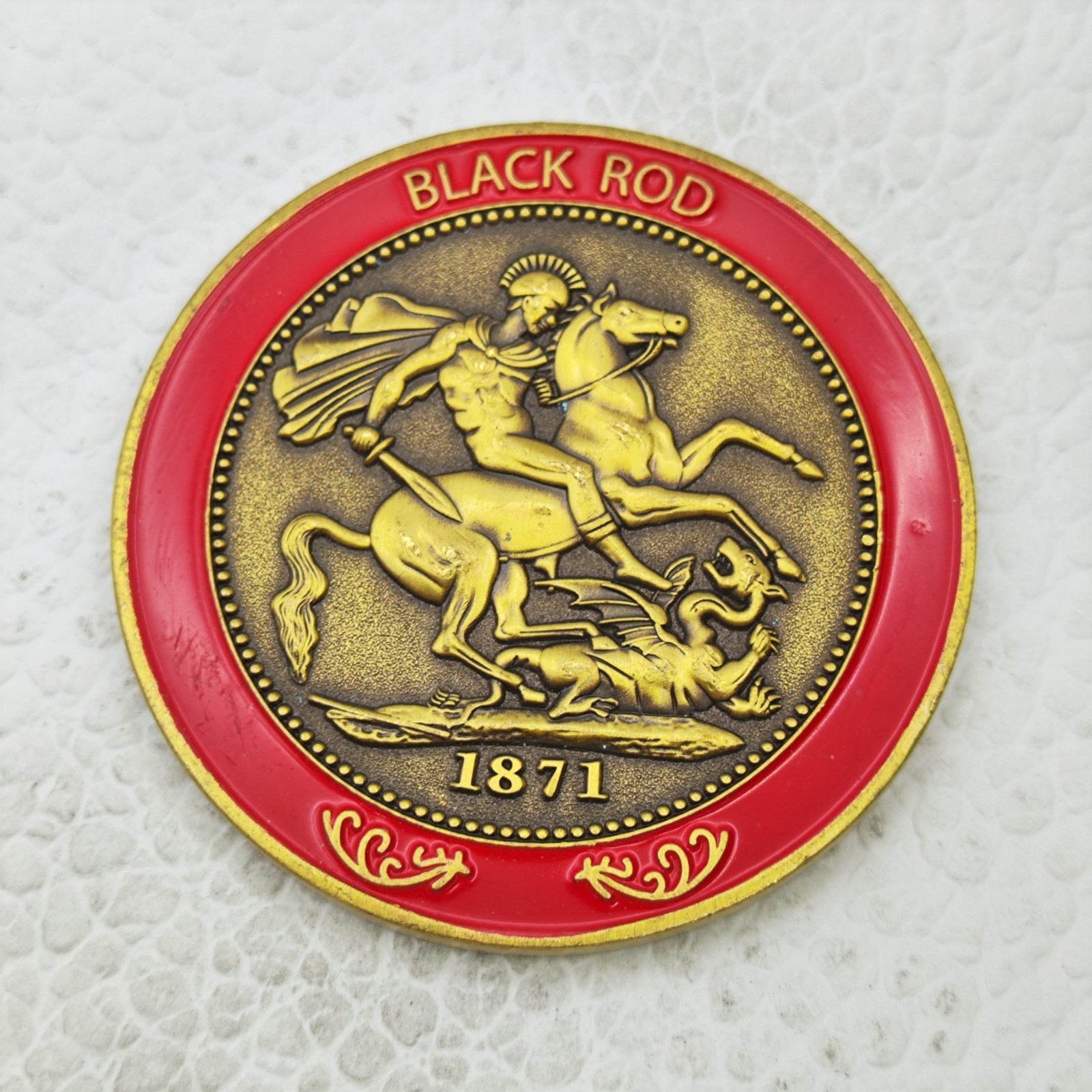Black Rod 1871 Legislative Assembly British Columbia Challenge Coin
