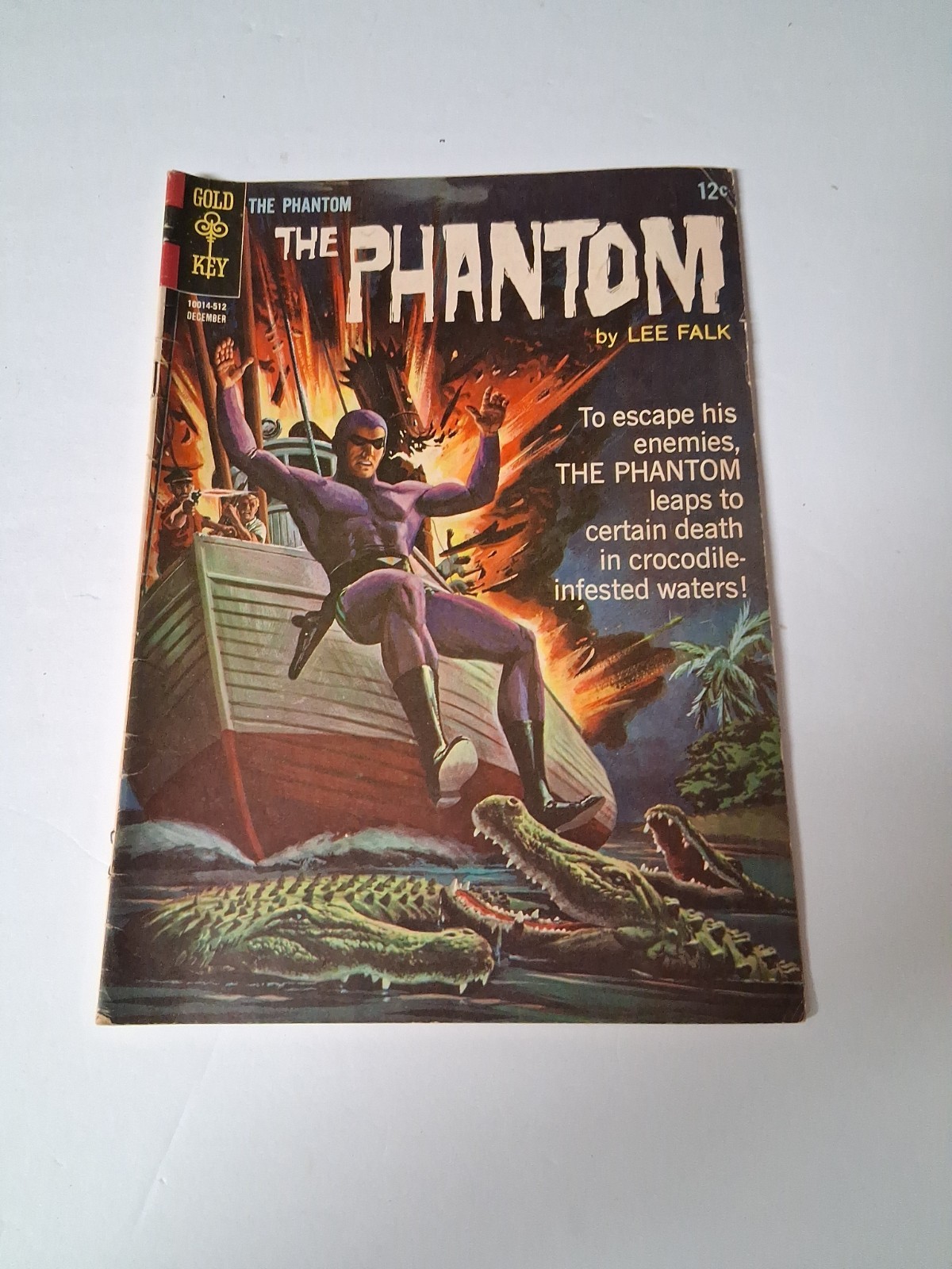 The Phantom No 15 Dec 1965 Gold Key Comics Lee Falk Silver Age Vintage