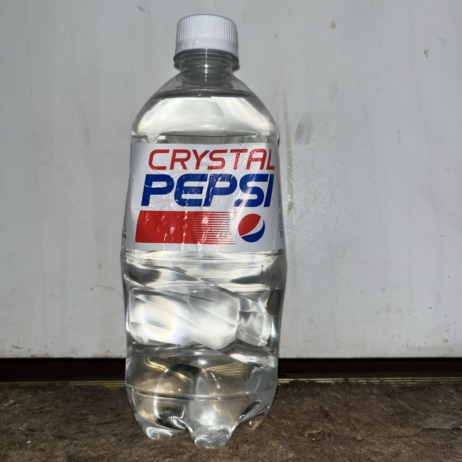 Crystal Pepsi Clear Cola 2016/2018 20 FL OZ Bottle Unopened Full