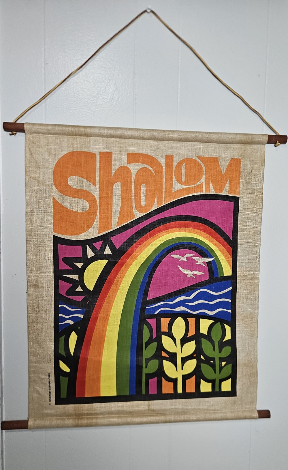 Vintage 1969 Handmade Sacred Design 