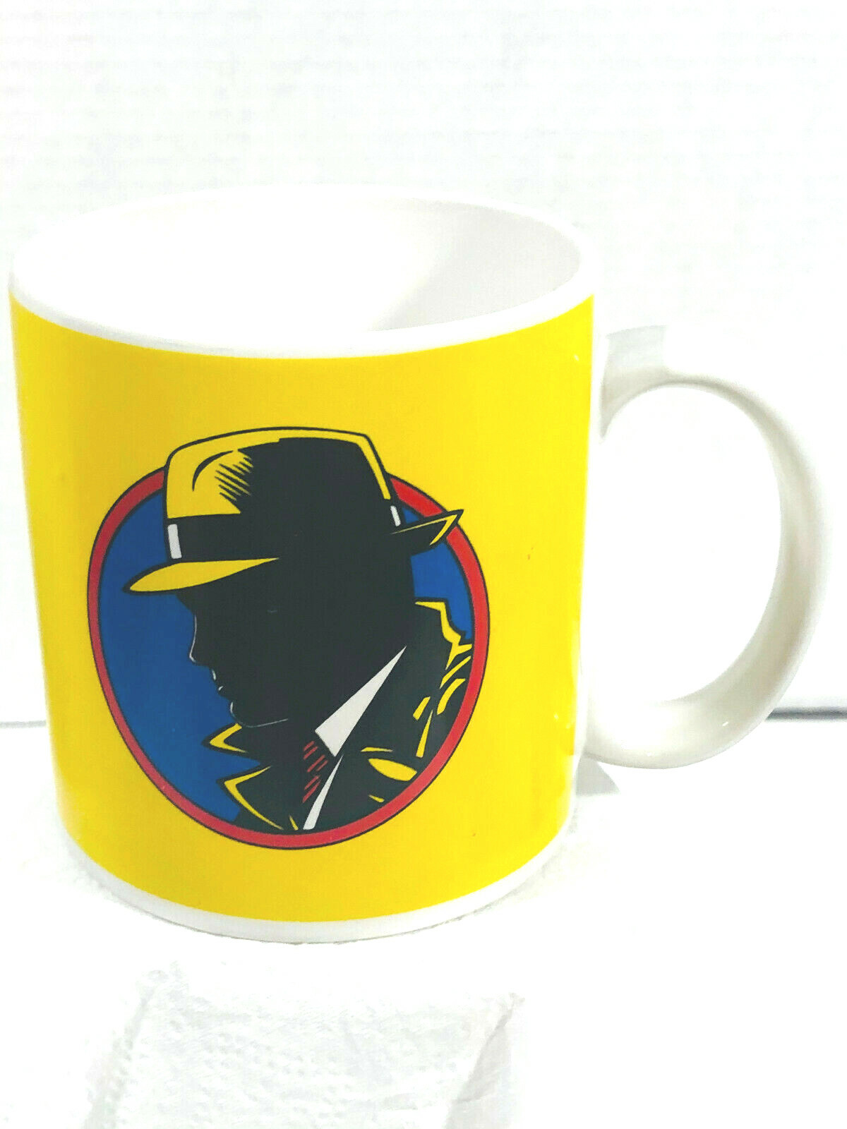 Vintage Disney Applause Dick Tracy Original Ceramic Mug Coffee Cup