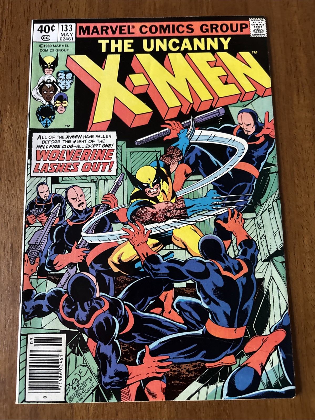 Uncanny X-Men #133 1980 Marvel 1st Solo Wolverine cover John Byrne Hellfire Club