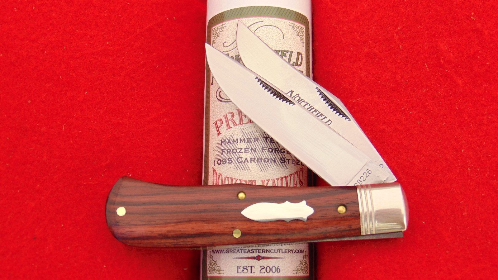 Great Eastern #72 Kingwood French Creek Trapper Pocket Knife 728226 GEC USA