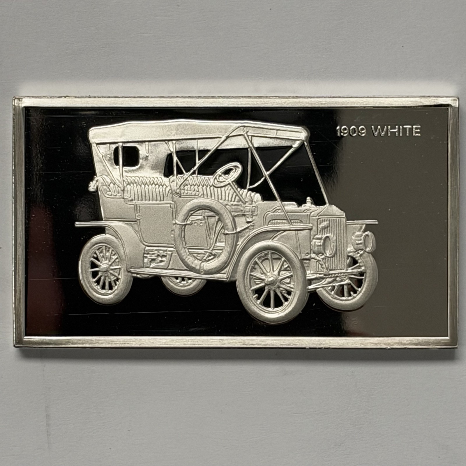 1909 White Centennial Franklin Mint .925 Sterling Silver Ingot 1000g (~2oz ASW)