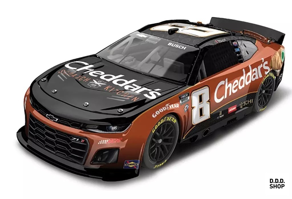 1/24 Diecast 2023 Chevrolet Camaro ZL1 Kyle Busch #8 Cheddars NASCAR 1/24 Diecast 2023 Chevrolet Camaro ZL1 Kyle Busch #8 Cheddars NASCAR