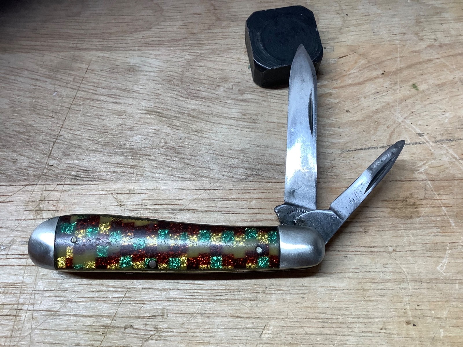 RARE Antique Harris Bros Chicago Pocket Knife RARE Antique Harris Bros Chicago Pocket Knife