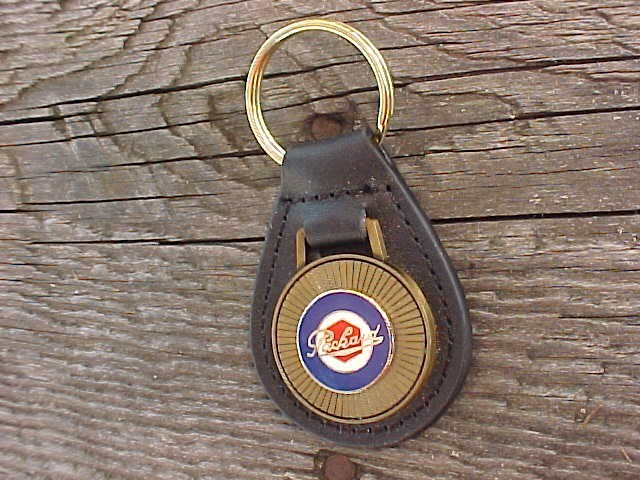 Elegant PACKARD Gold Medallion Leather Key Fob Hi-Quality NOS Custom Made Classy Elegant PACKARD Gold Medallion Leather Key Fob Hi-Quality NOS Custom Made Classy