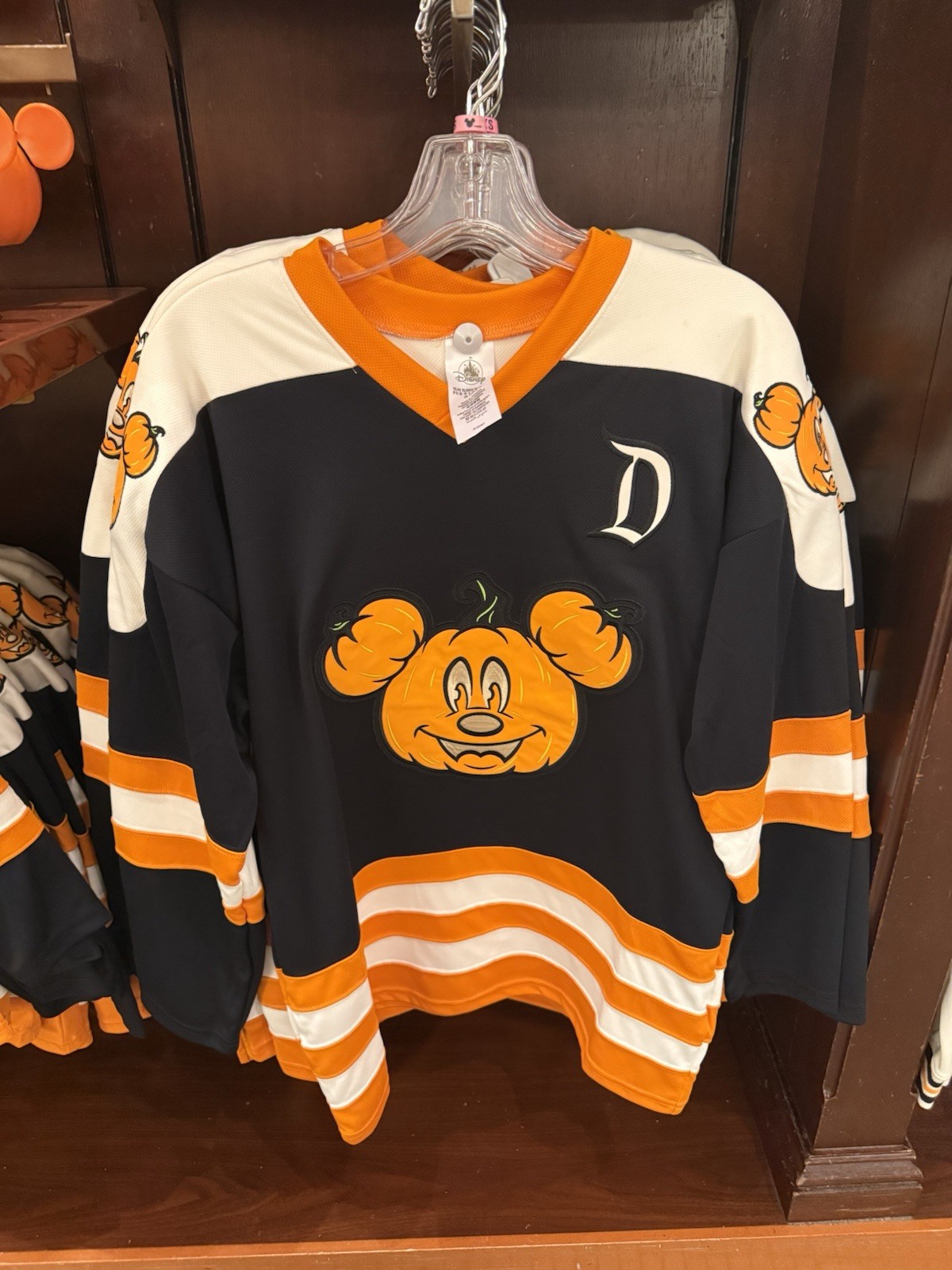 (In All Sizes) Disneyland Resort Halloween 2026 Hockey Jersey New