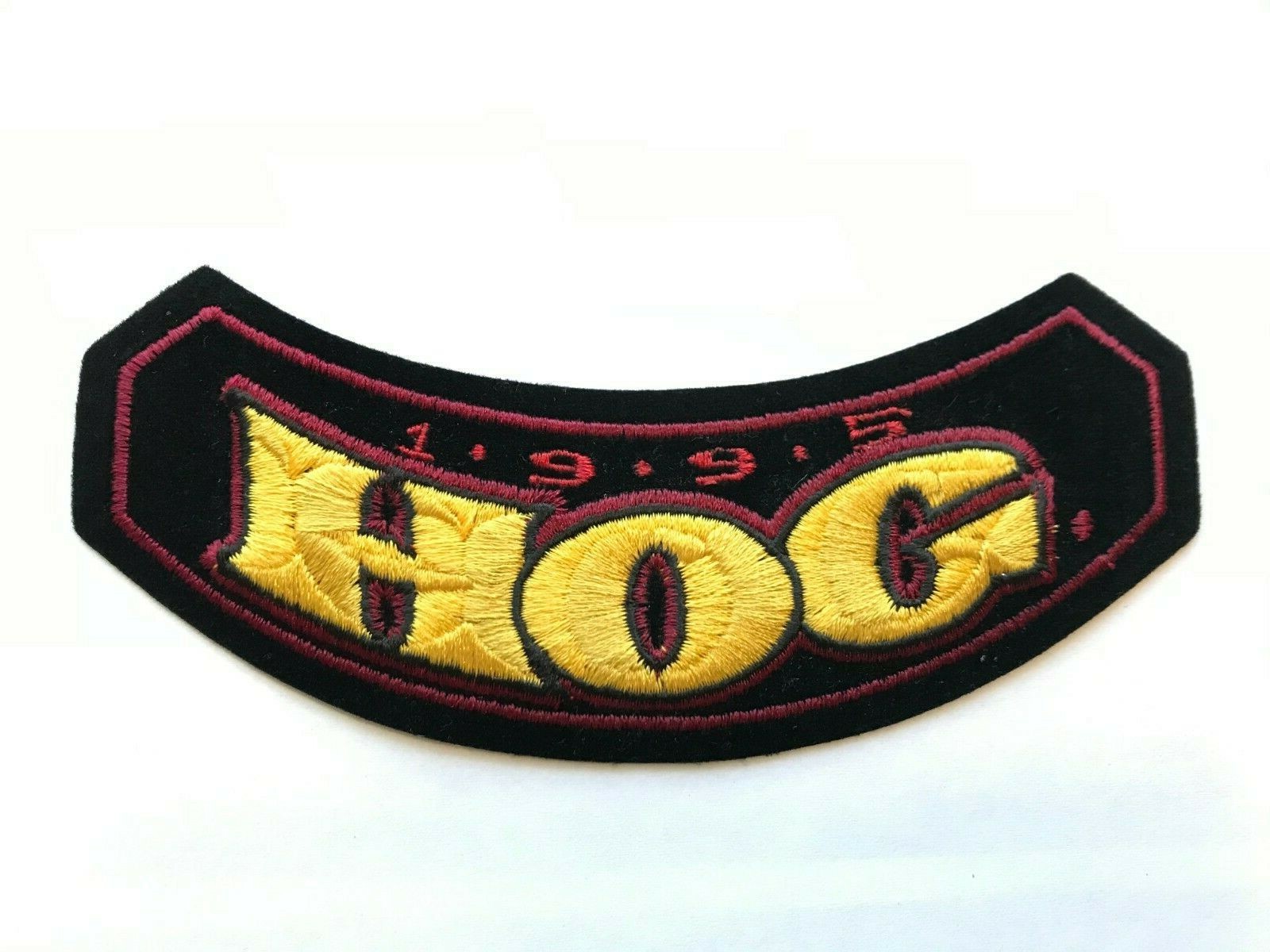 NOS HOG 1995 Harley Davidson Patch Owners Group Badge Vintage HD Vintage NEW