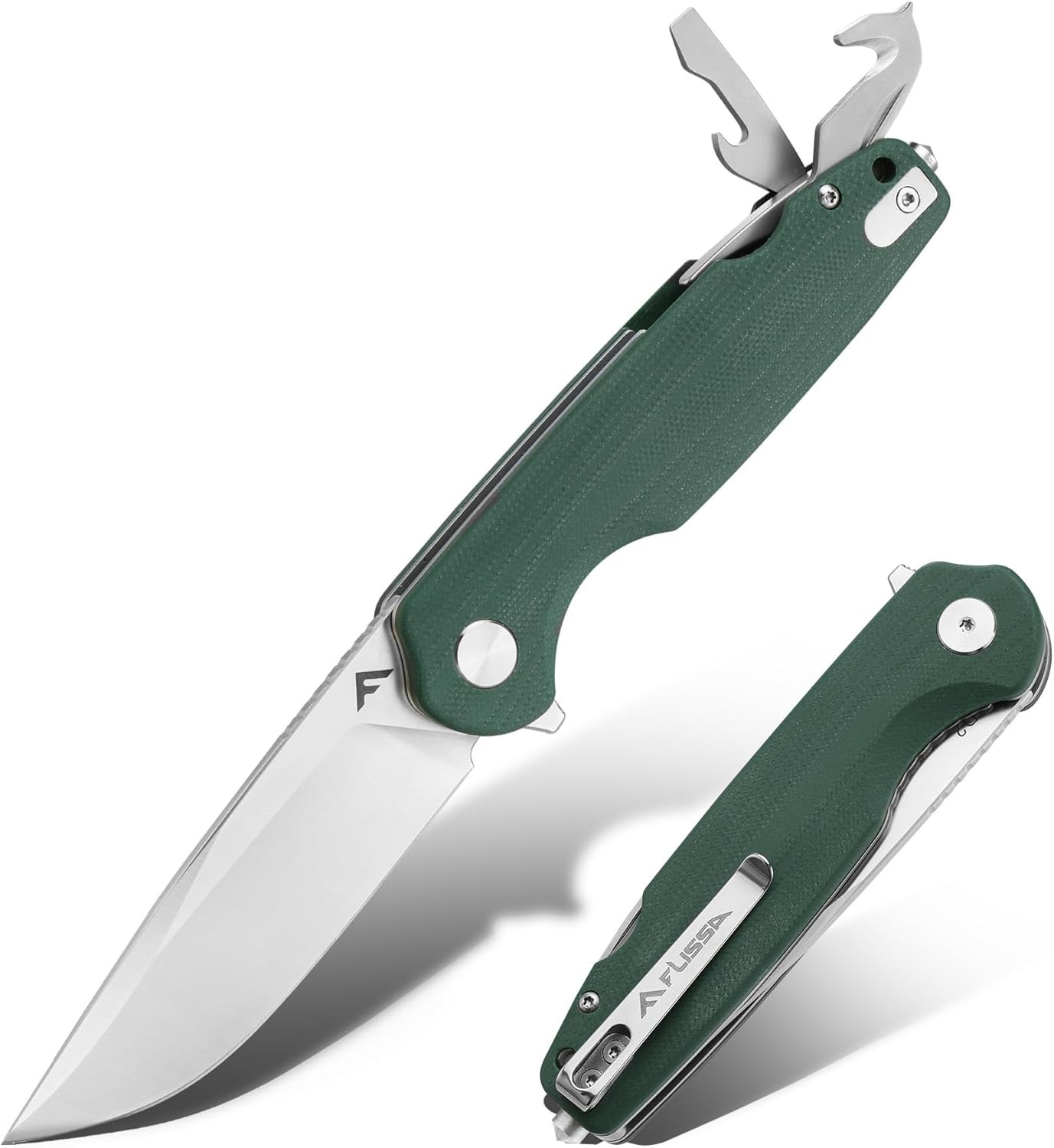 FLISSA Multitool Folding Pocket Knife 3.3