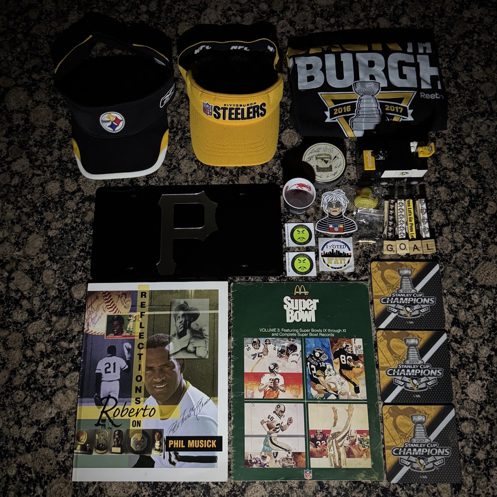 Miscellaneous Pittsburgh Pennsylvania Memorabilia Lot See Photos RECEIVE ALL