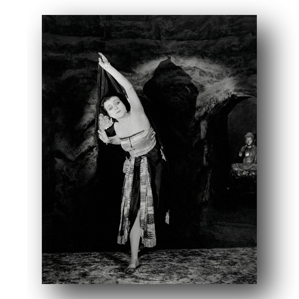 Theda Bara Photo 8x10 The Soul Of Buddha Publicity Portrait 1918