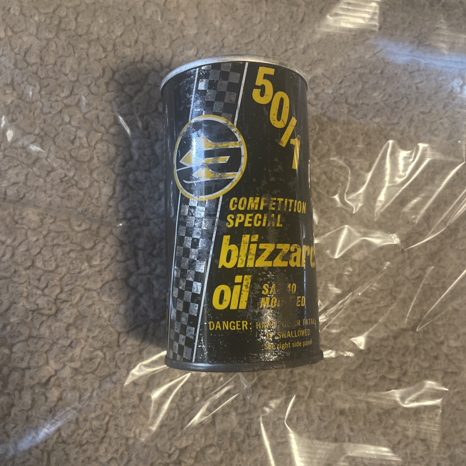 Ski-Doo Blizzard Snowmobile Oil Can NOS It Has The Top On It, But There’s No Oil