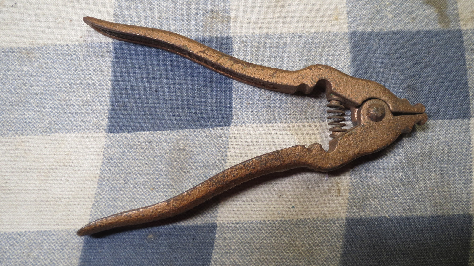 IXL Chain Pliers Malleable Iron Patented O.P. Schriver CO. CIN.O.1320547