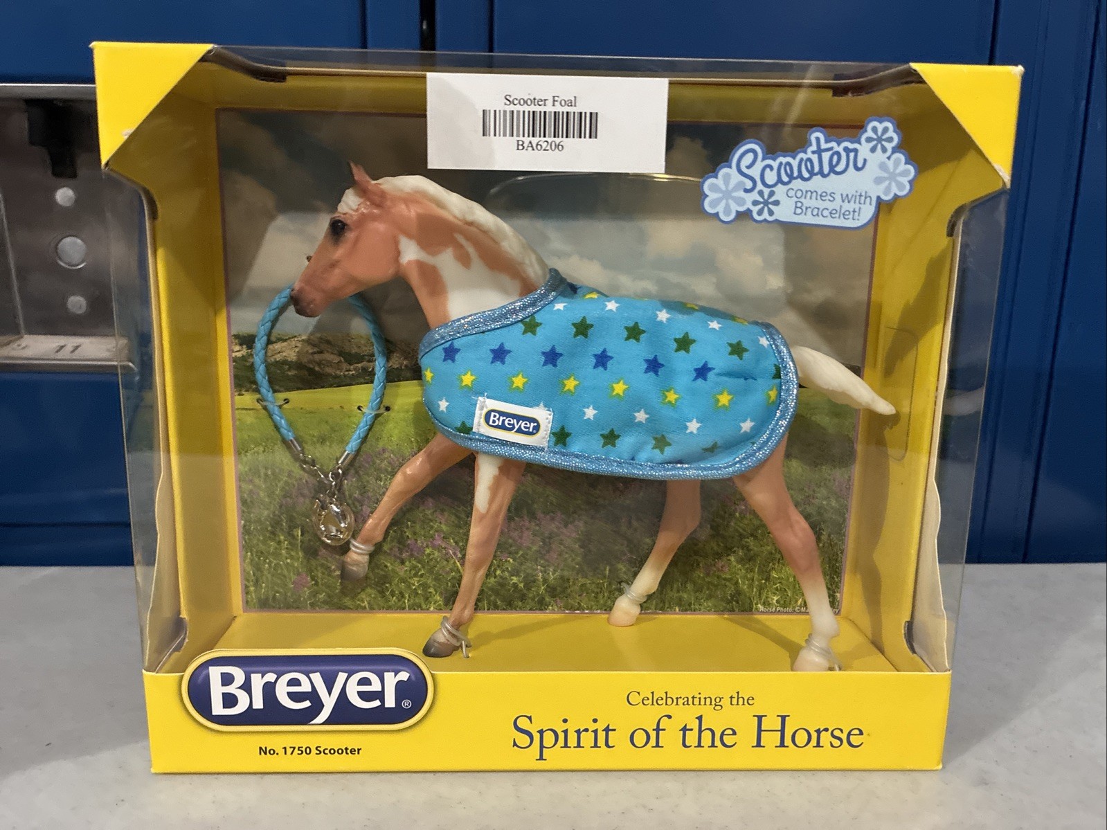 Breyer #1750 Scooter Action Stock Horse Foal Palomino Overo Paint 2016 NEW